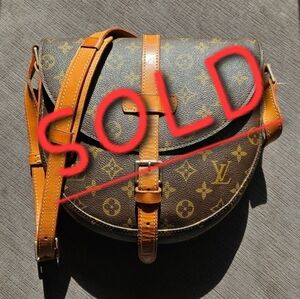 SOLD‼️Authentic Louis Vuitton Rare Vintage Chantilly GM Monogram Canvas